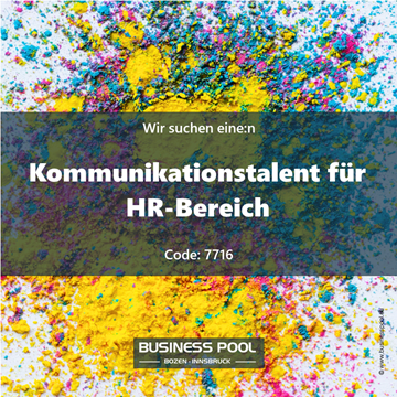 Kommunikationstalent für HR-Bereich